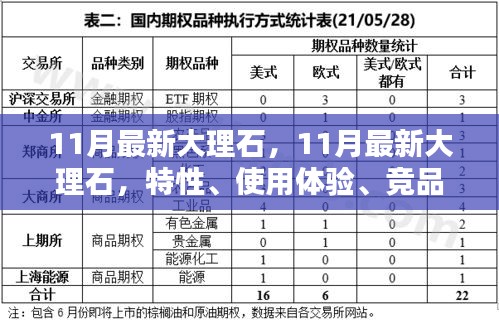 11月最新大理石深度解析，特性、體驗、競品對比及目標用戶群體探討