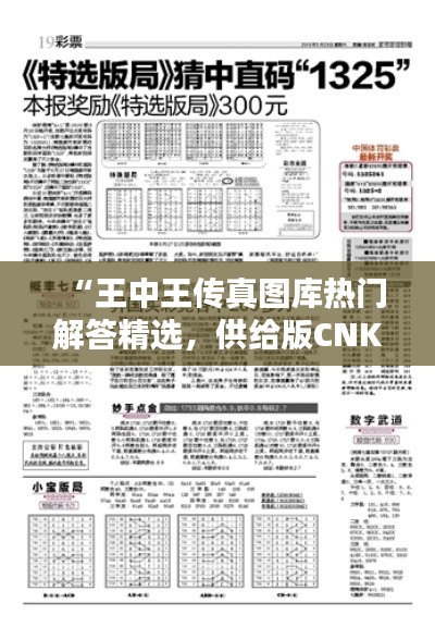 “王中王傳真圖庫熱門解答精選，供給版CNK575.39”