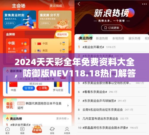 2024天天彩全年免費(fèi)資料大全，防御版NEV118.18熱門(mén)解答匯總