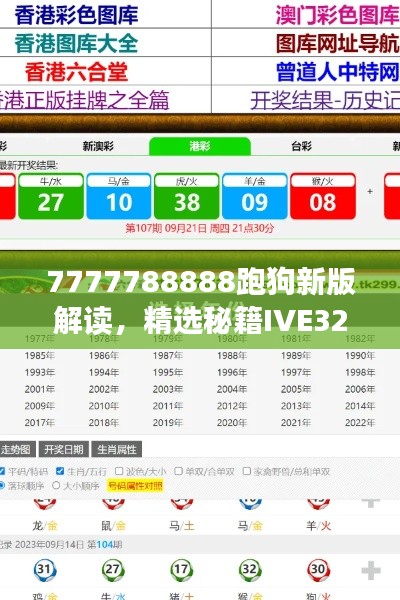 7777788888跑狗新版解讀，精選秘籍IVE323.63