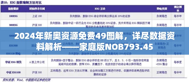 2024年新奧資源免費(fèi)49圖解，詳盡數(shù)據(jù)資料解析——家庭版NOB793.45