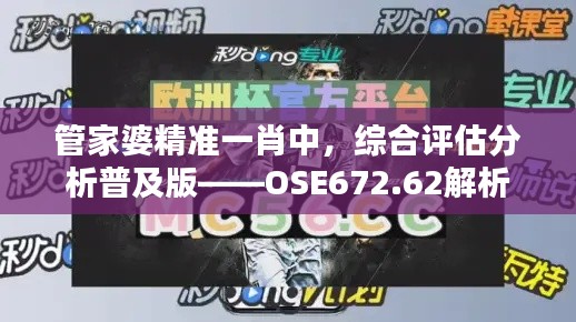 管家婆精準一肖中，綜合評估分析普及版——OSE672.62解析