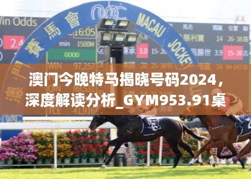 澳門今晚特馬揭曉號(hào)碼2024，深度解讀分析_GYM953.91桌面版