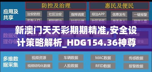 新澳門天天彩期期精準(zhǔn),安全設(shè)計策略解析_HDG154.36神尊