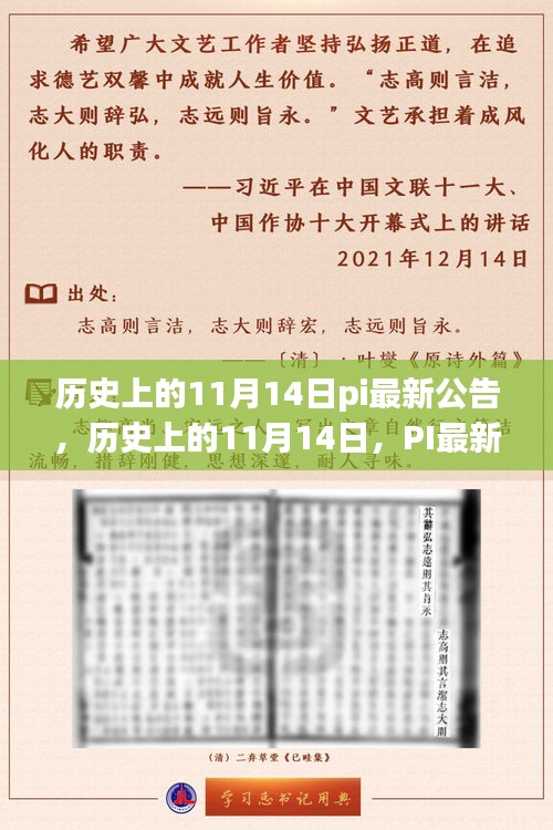 歷史上的11月14日PI最新公告回顧與影響分析