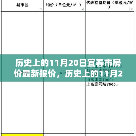 歷史上的11月20日，宜春市房?jī)r(jià)最新報(bào)價(jià)及未來趨勢(shì)洞悉