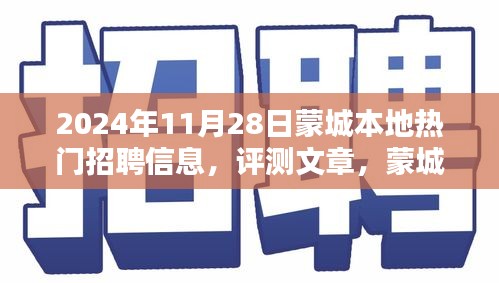 蒙城本地?zé)衢T招聘信息深度解析與評(píng)測(cè)報(bào)告（2024年11月28日）