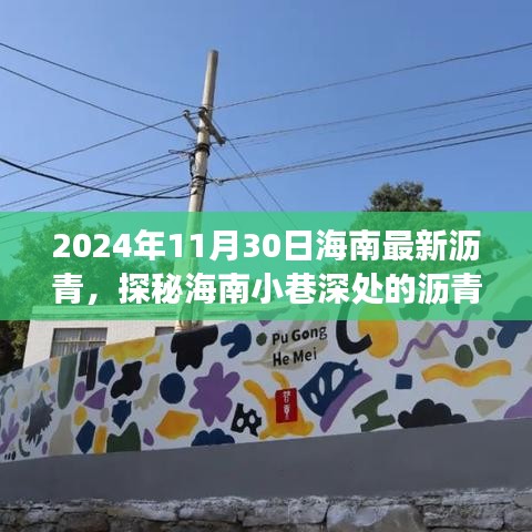 探秘海南小巷深處的瀝青秘境，一家隱藏版小店的傳奇故事（2024年11月30日海南最新瀝青資訊）