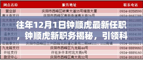 鐘順虎新職務(wù)揭曉，引領(lǐng)科技革新，共創(chuàng)智能生活新紀(jì)元