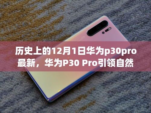 華為P30 Pro引領自然探索之旅，一場歷史與科技的奇妙旅程（最新資訊）