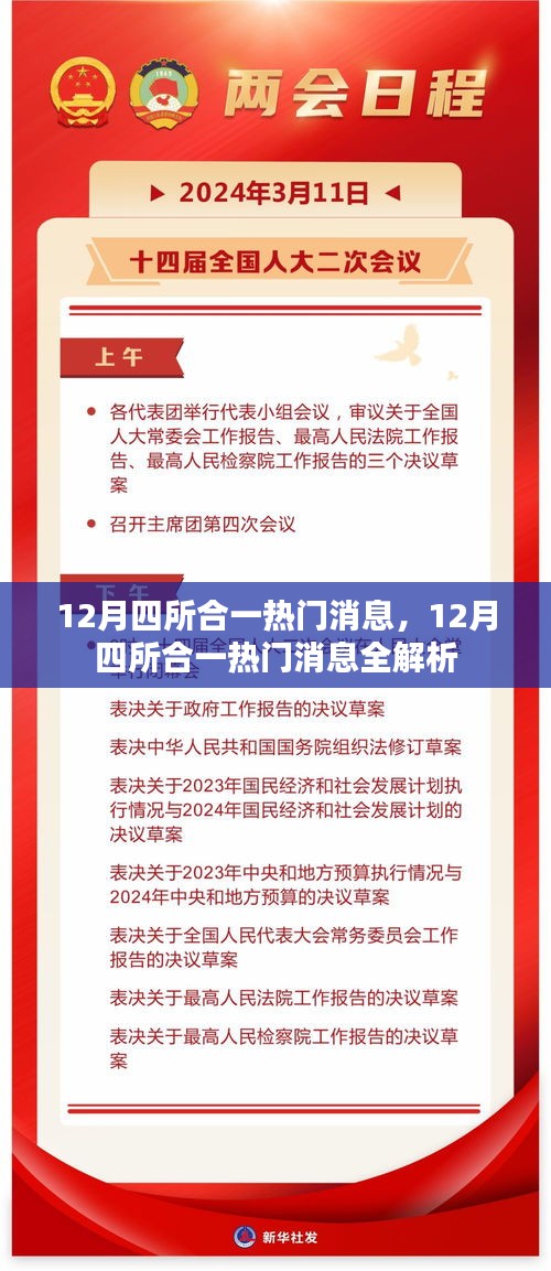 12月四所合一熱門消息全解析與探討