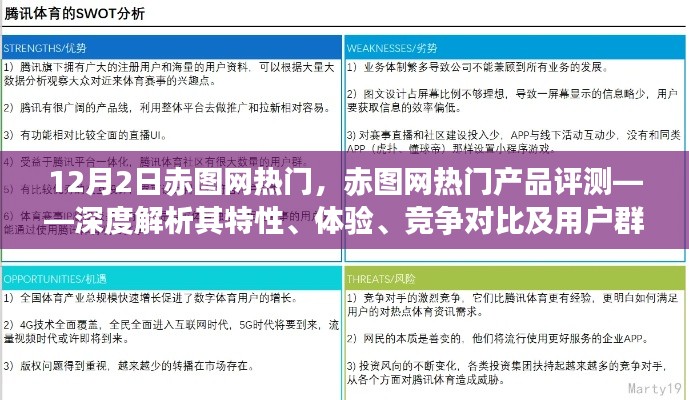 赤圖網熱門產品深度評測，特性、體驗、競爭對比及用戶群體分析揭秘