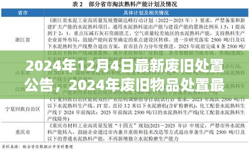 環(huán)保再生與資源高效利用的未來展望，最新廢舊處置公告發(fā)布