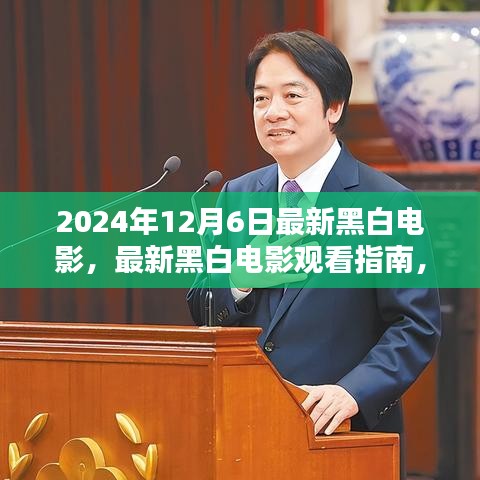 2024年黑白電影盛宴，觀看指南與獨特魅力體驗