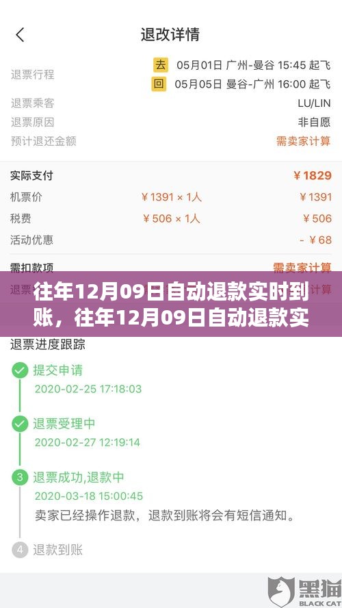 全面評測與深度介紹，歷年12月09日自動退款實時到賬功能詳解