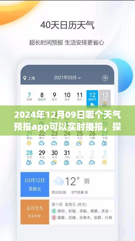 探秘天氣預(yù)報(bào)app，實(shí)時(shí)播報(bào)小巷深處天氣寶藏，揭秘最準(zhǔn)確天氣預(yù)報(bào)軟件（針對(duì)2024年12月09日）