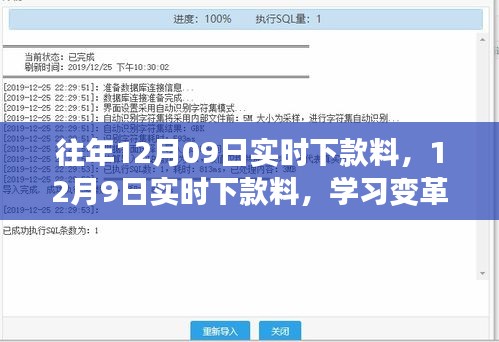 12月9日實(shí)時(shí)下款料，學(xué)習(xí)變革的魔力，交響出自信與成就的時(shí)刻。