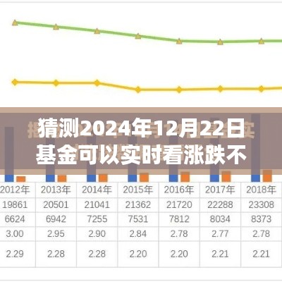 2024年12月22日基金實時漲跌預測攻略，掌握未來走勢，初學者與進階用戶必讀