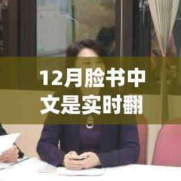 揭秘，臉書中文實時翻譯在12月的真相探索