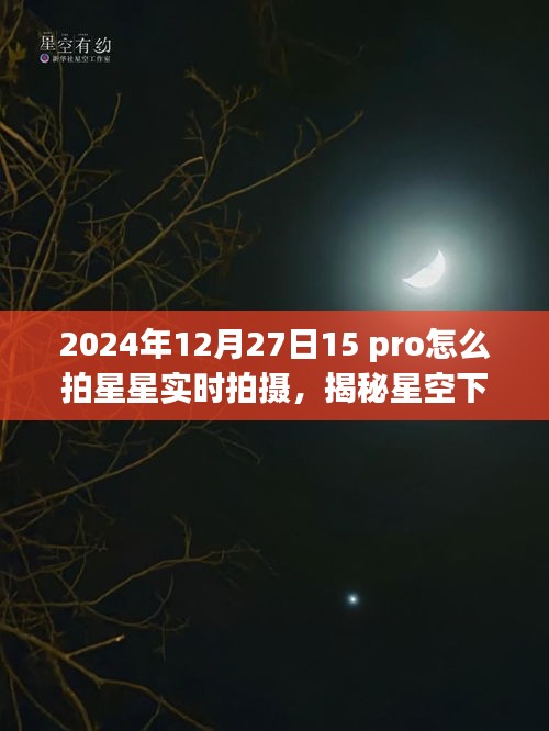 揭秘星空下的寶藏，如何在iPhone 15 Pro上拍攝星空實(shí)時影像，星跡攝影館之旅