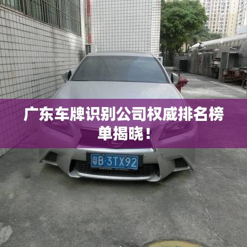 廣東車牌識別公司權(quán)威排名榜單揭曉！