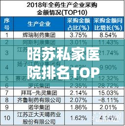 昭蘇私家醫(yī)院排名TOP10，權(quán)威榜單揭曉