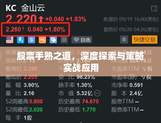 股票手熟之道，深度探索與策略實(shí)戰(zhàn)應(yīng)用