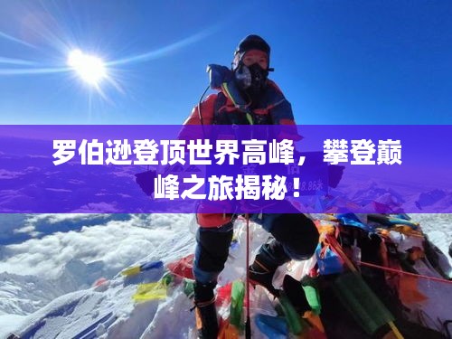 羅伯遜登頂世界高峰，攀登巔峰之旅揭秘！