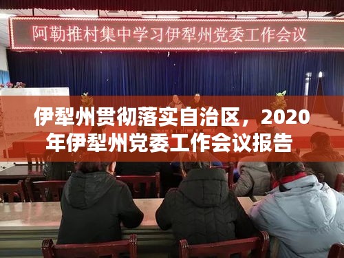 伊犁州貫徹落實(shí)自治區(qū)，2020年伊犁州黨委工作會(huì)議報(bào)告 